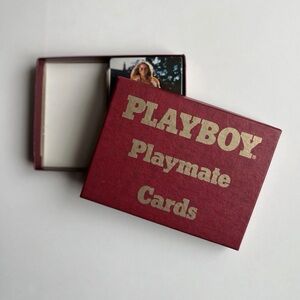 Vintage Playboy 70s Playing Cards Playmates - One Sealed Pack in Double Box